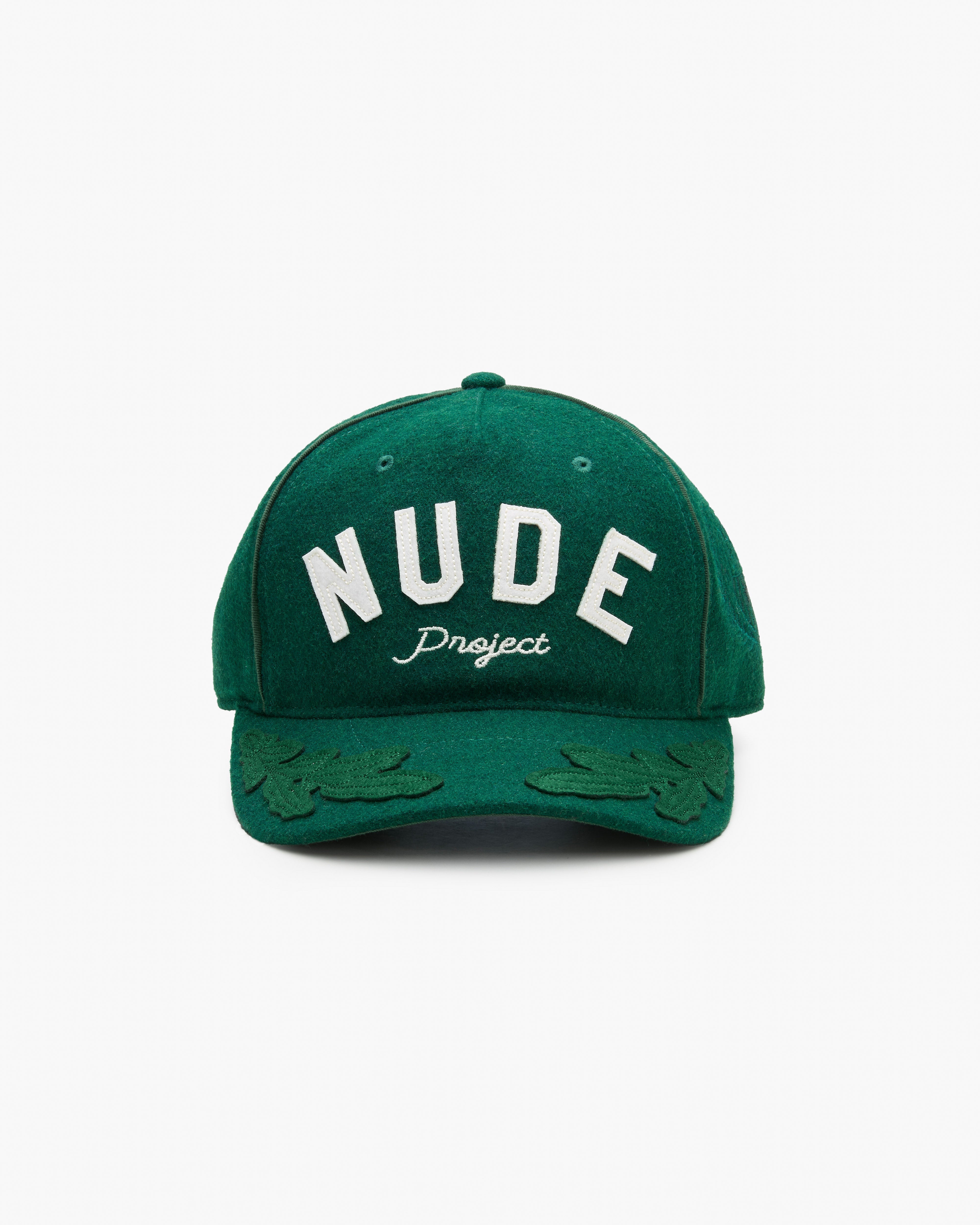 Nude Varsity Cap Bottle Green