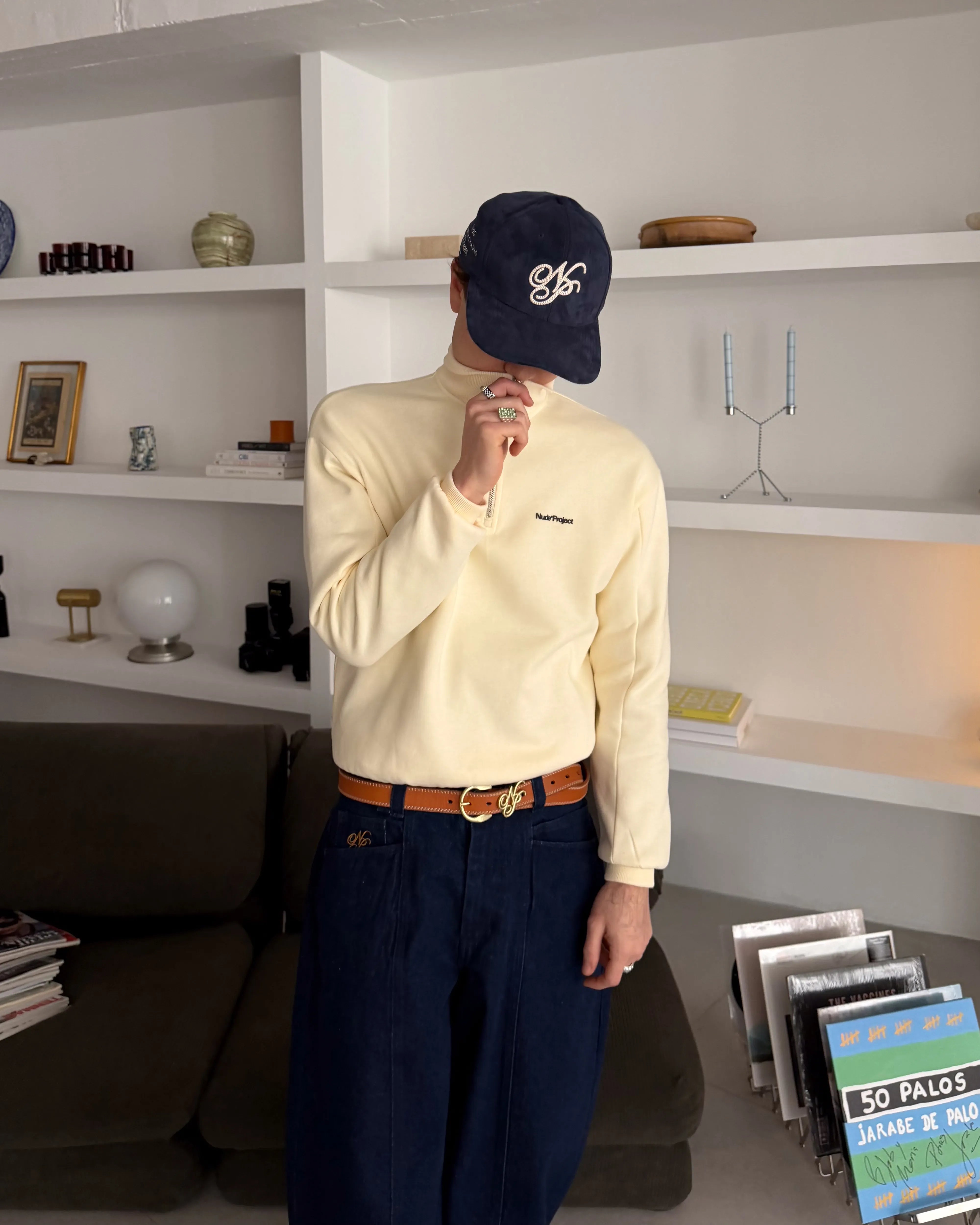 Origins Quarter-Zip Marshmallow