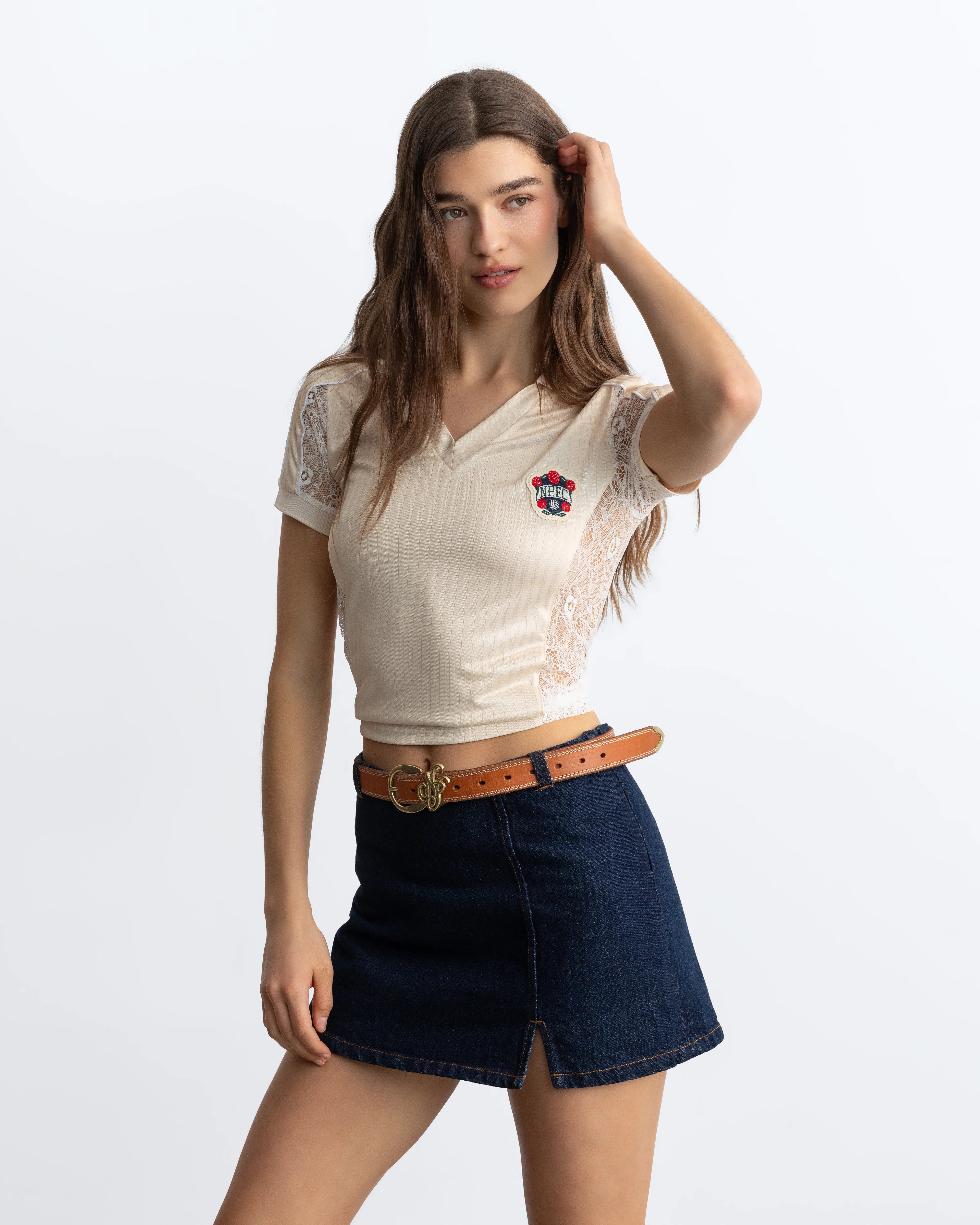 Football Lace Tee