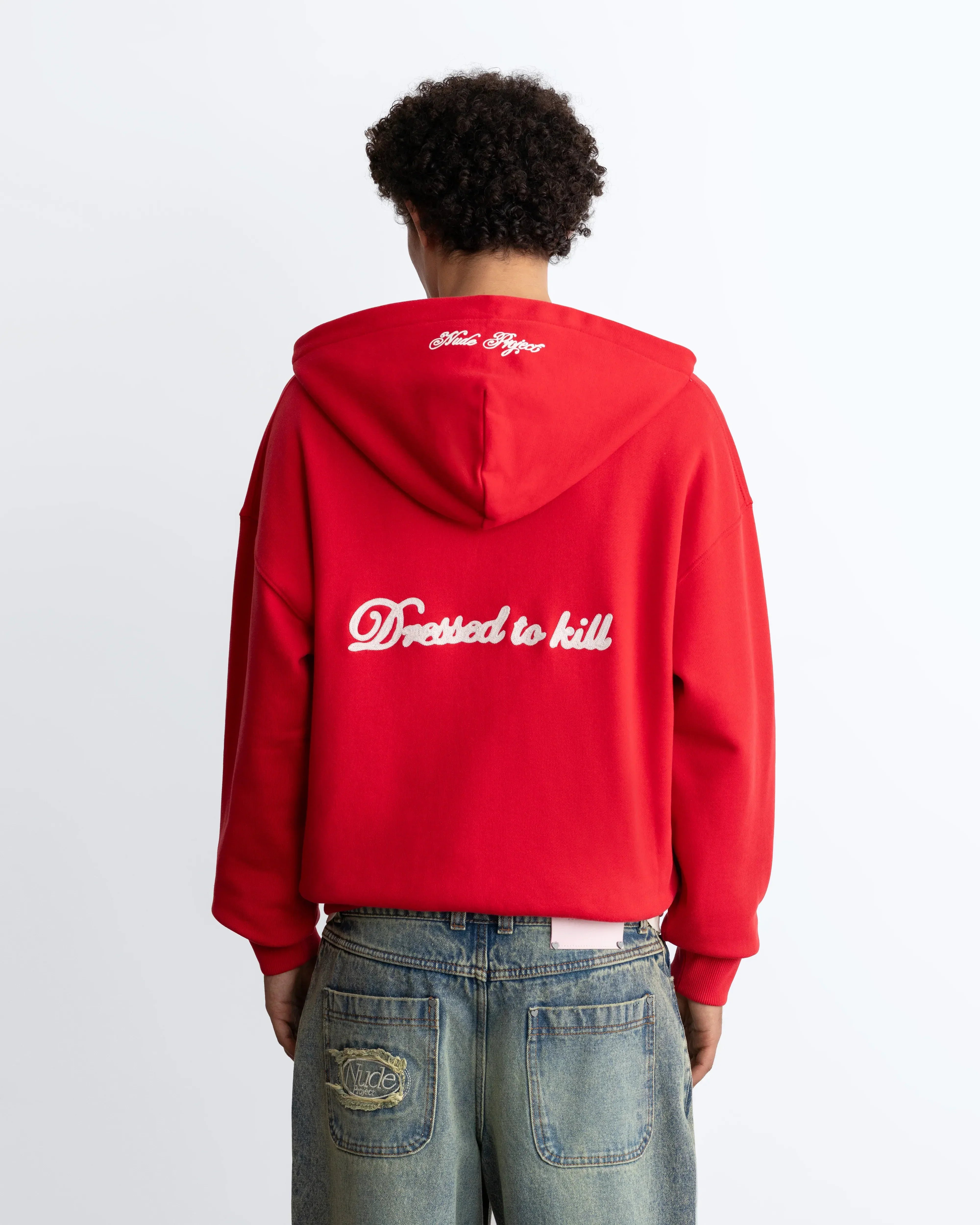 Kill Bill Zip-Up Hoodie Red