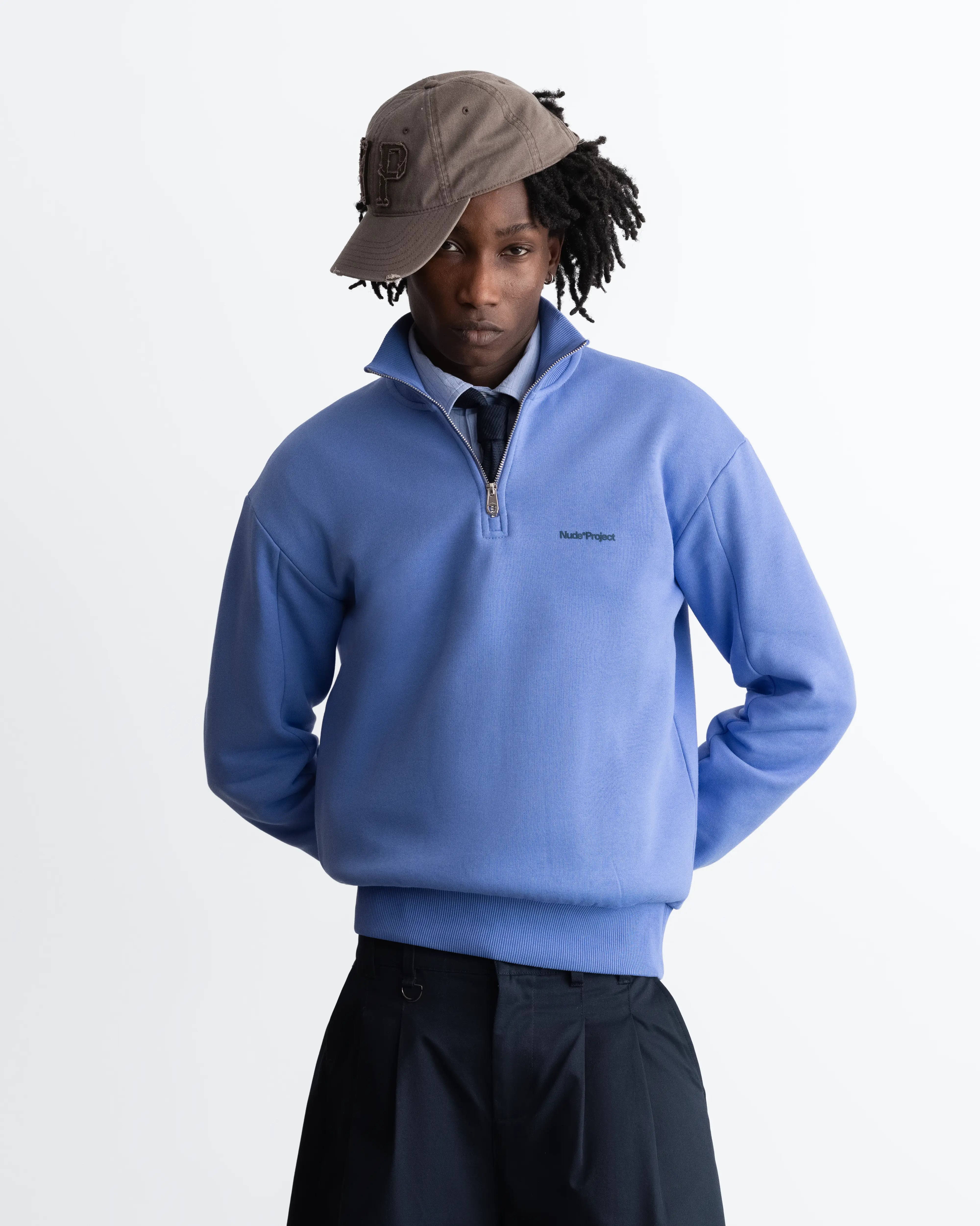 Origins Quarter-Zip Blue