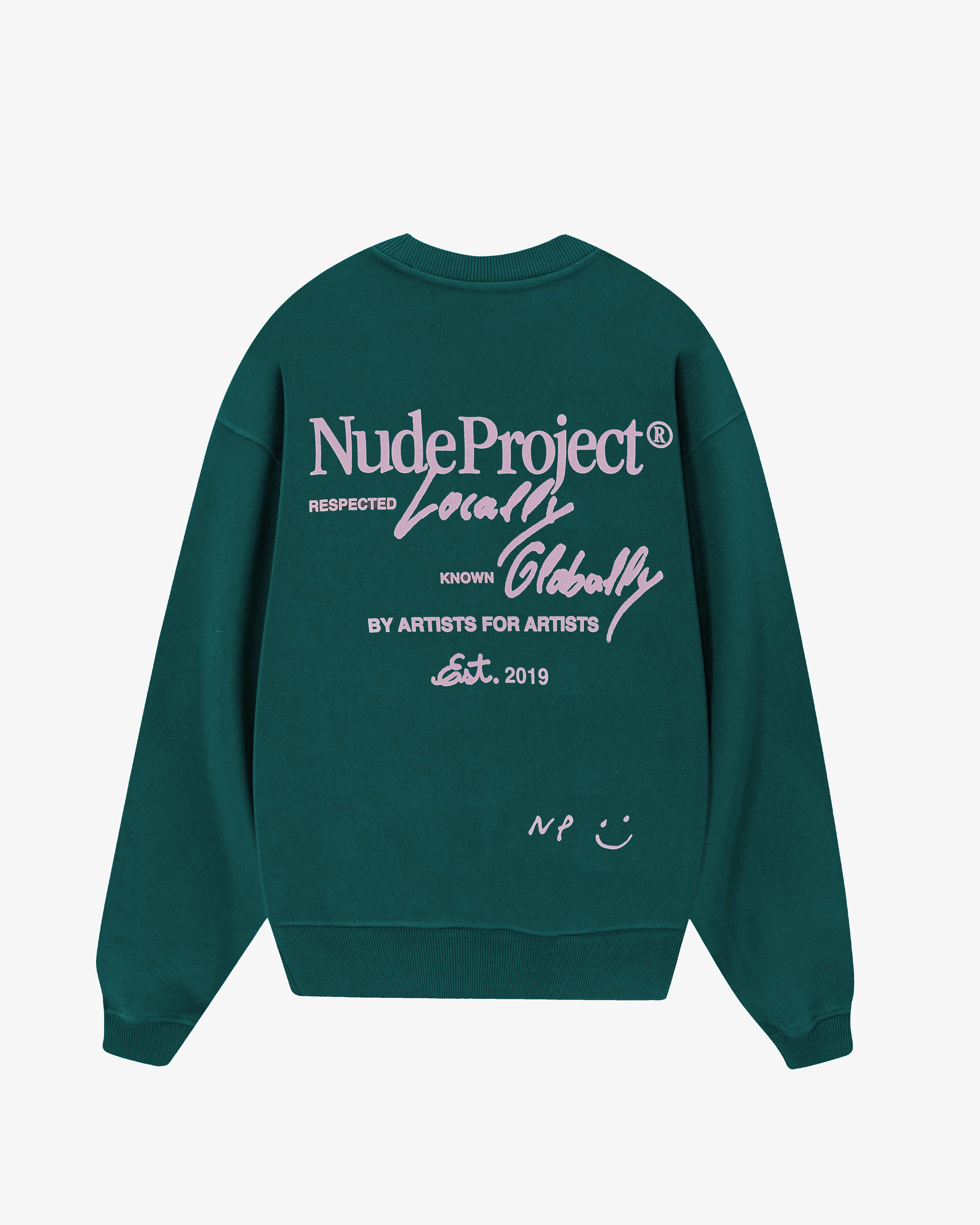 Global Soon Sweatshirt Bottle Green