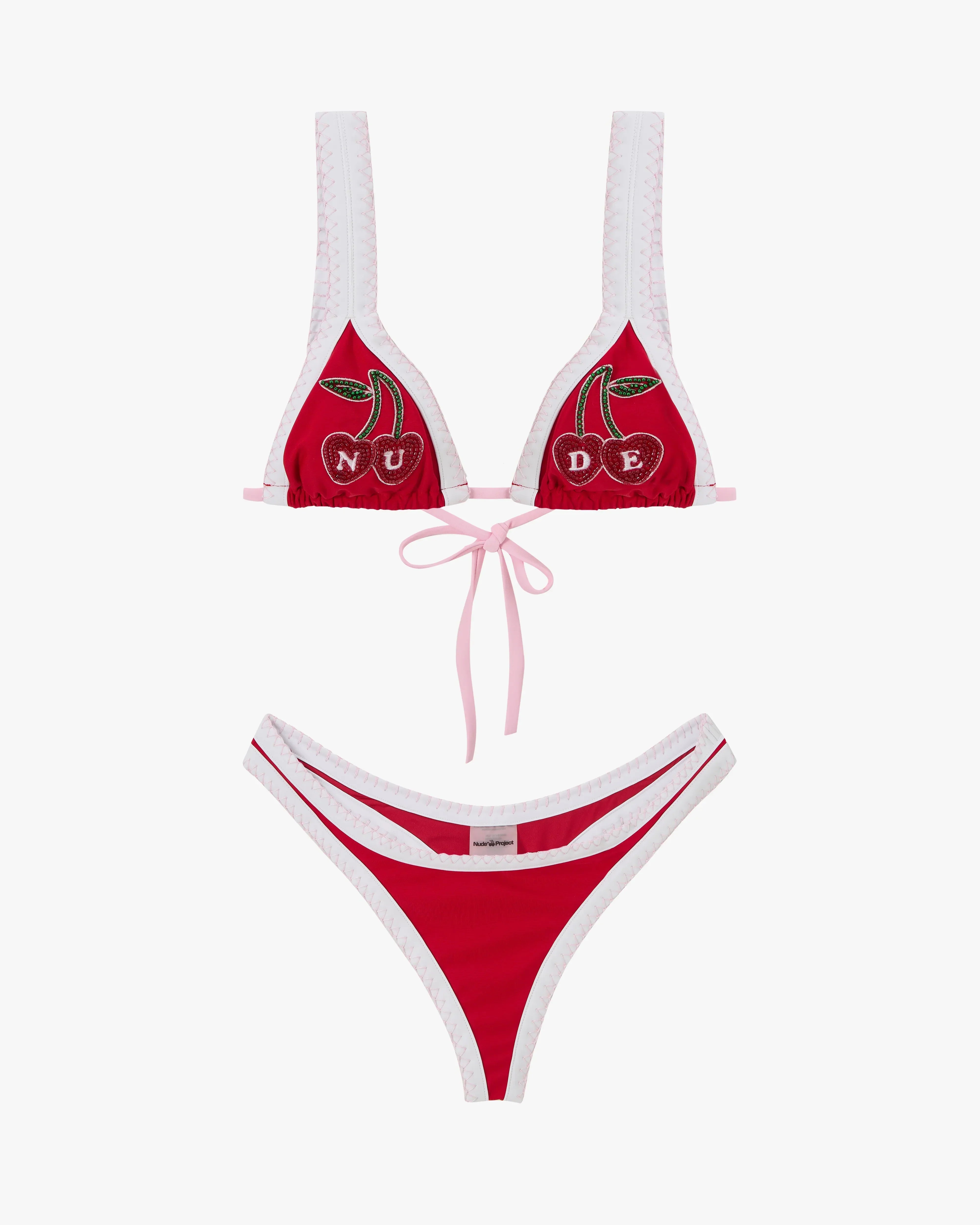 Coralite Bikini Bottom Red