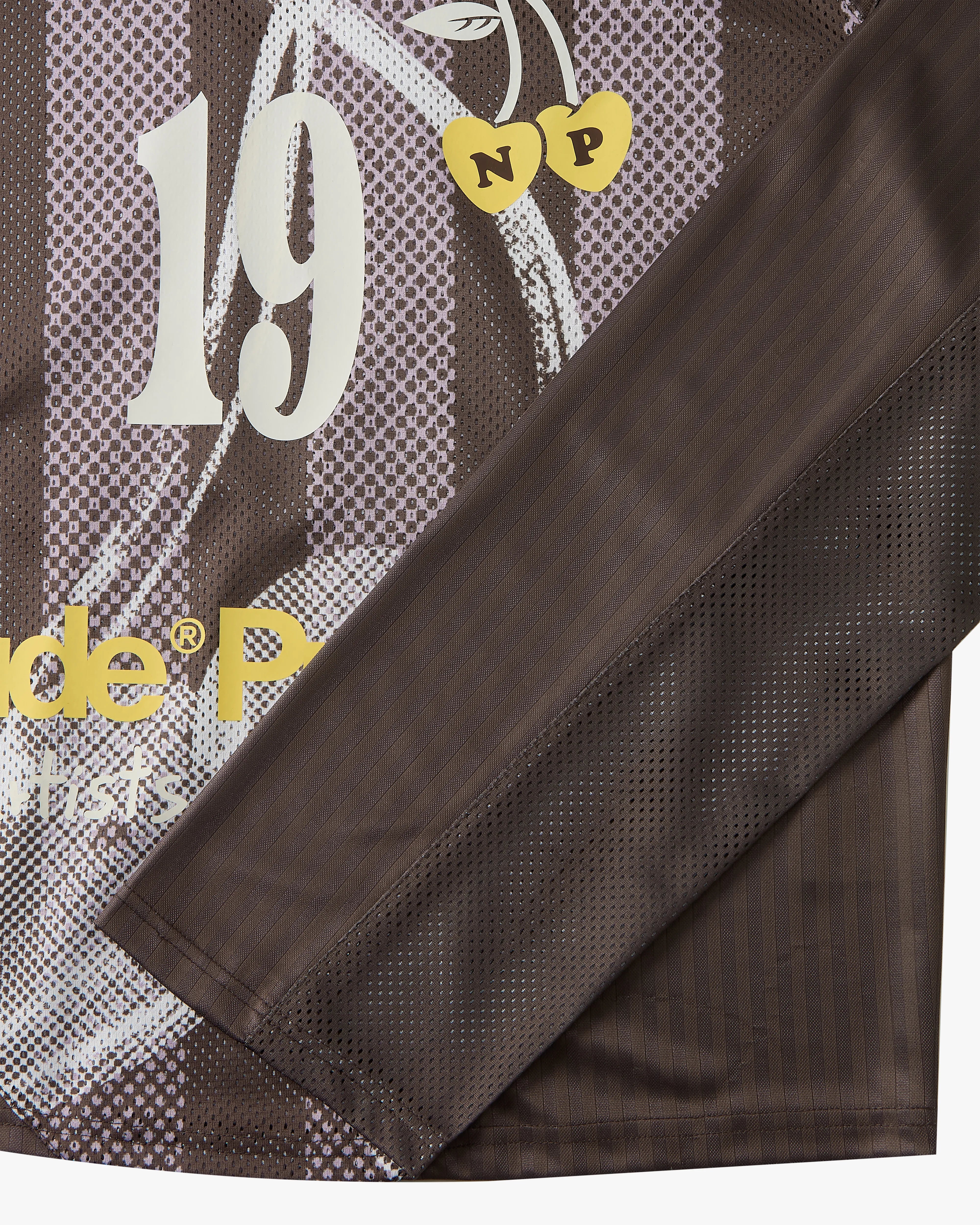 Paolo Football Long-Sleeve Tee Brown