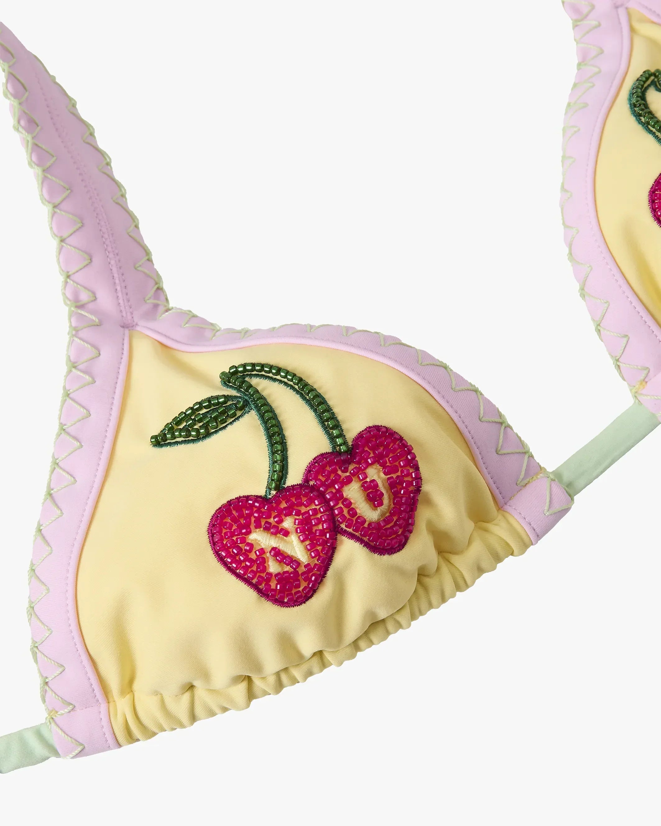 Coralite Bikini Top Yellow