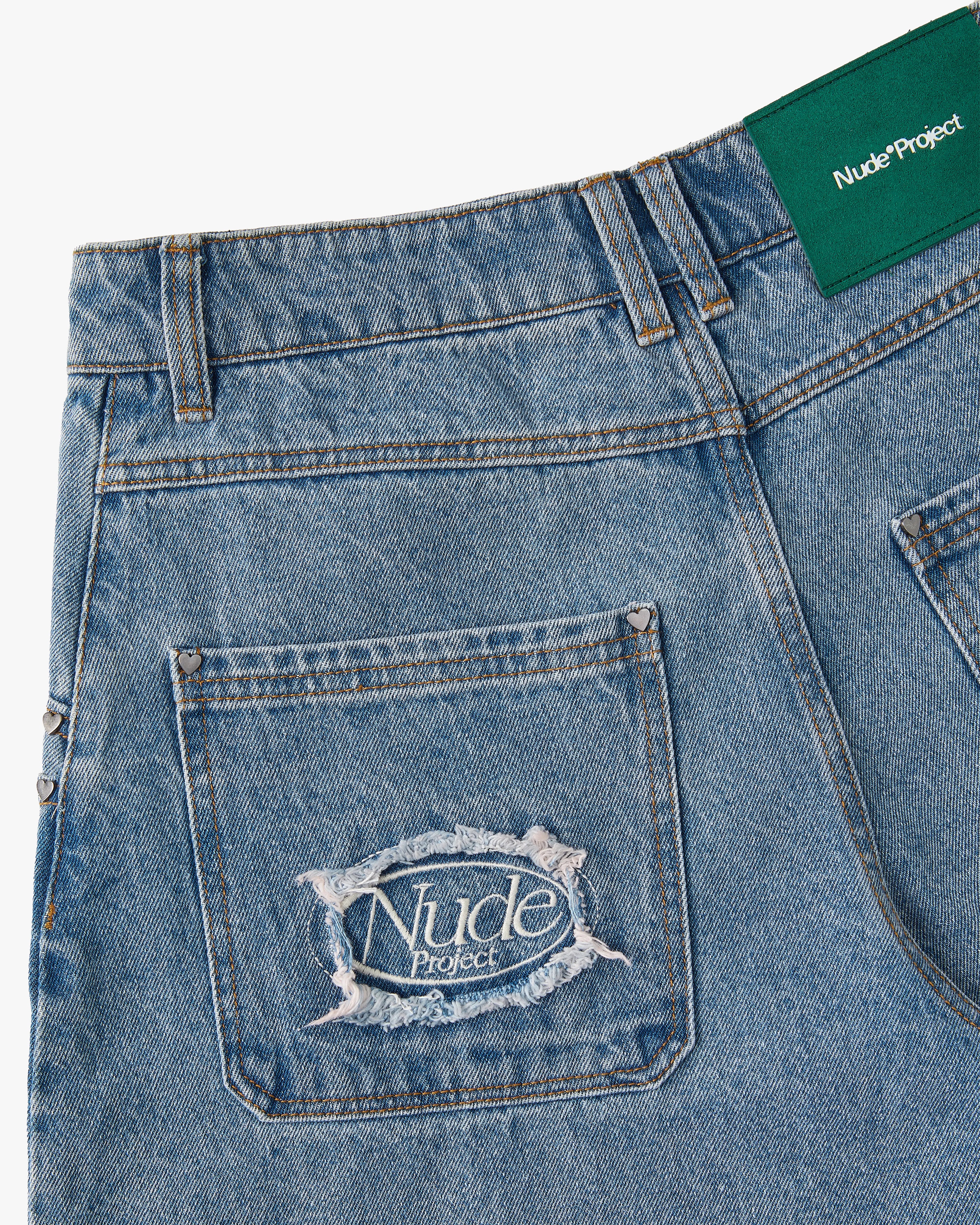 Denim Jorts Blue