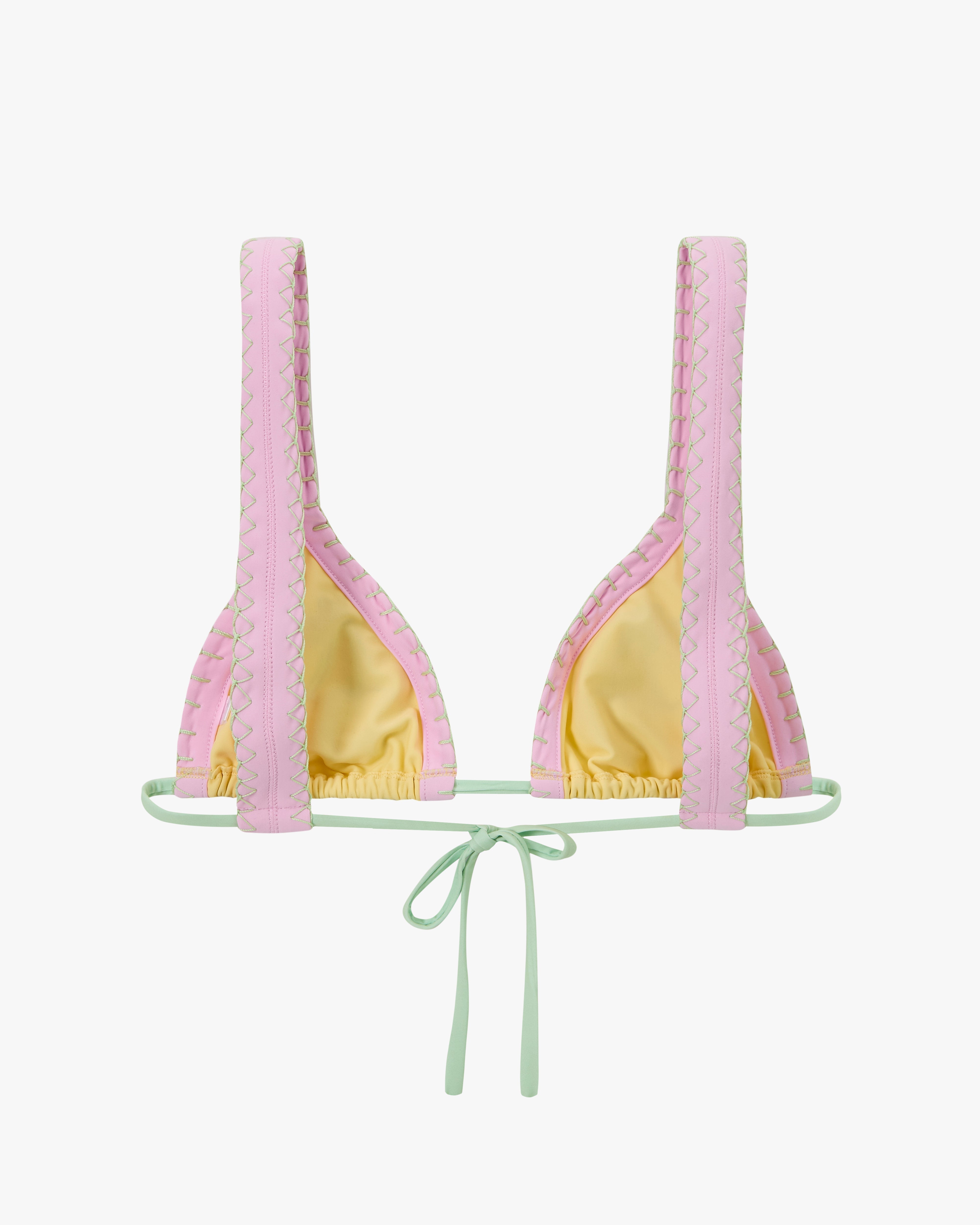 Coralite Bikini Top Yellow