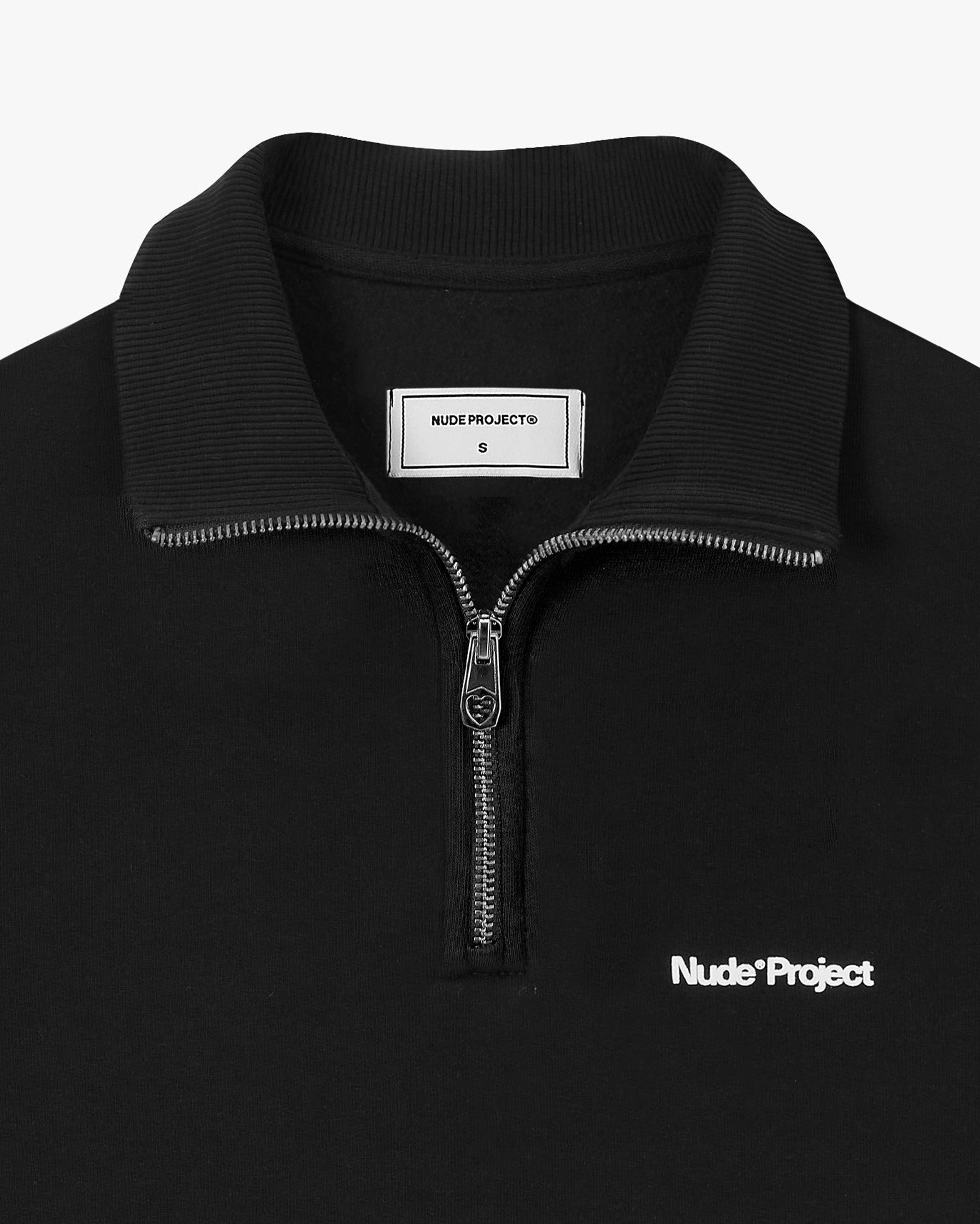 Origins Quarter-Zip Black