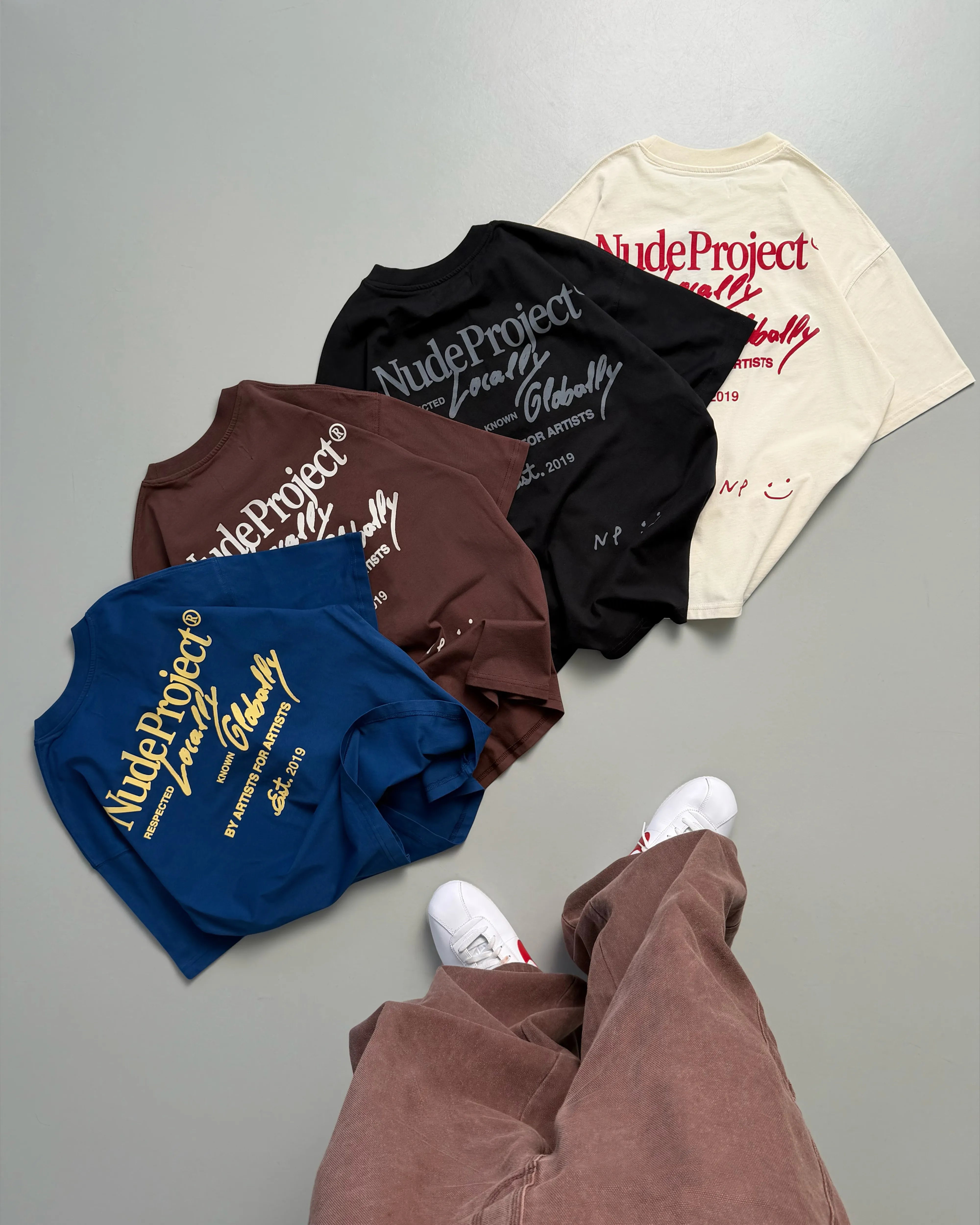 Global Soon Tee Blue