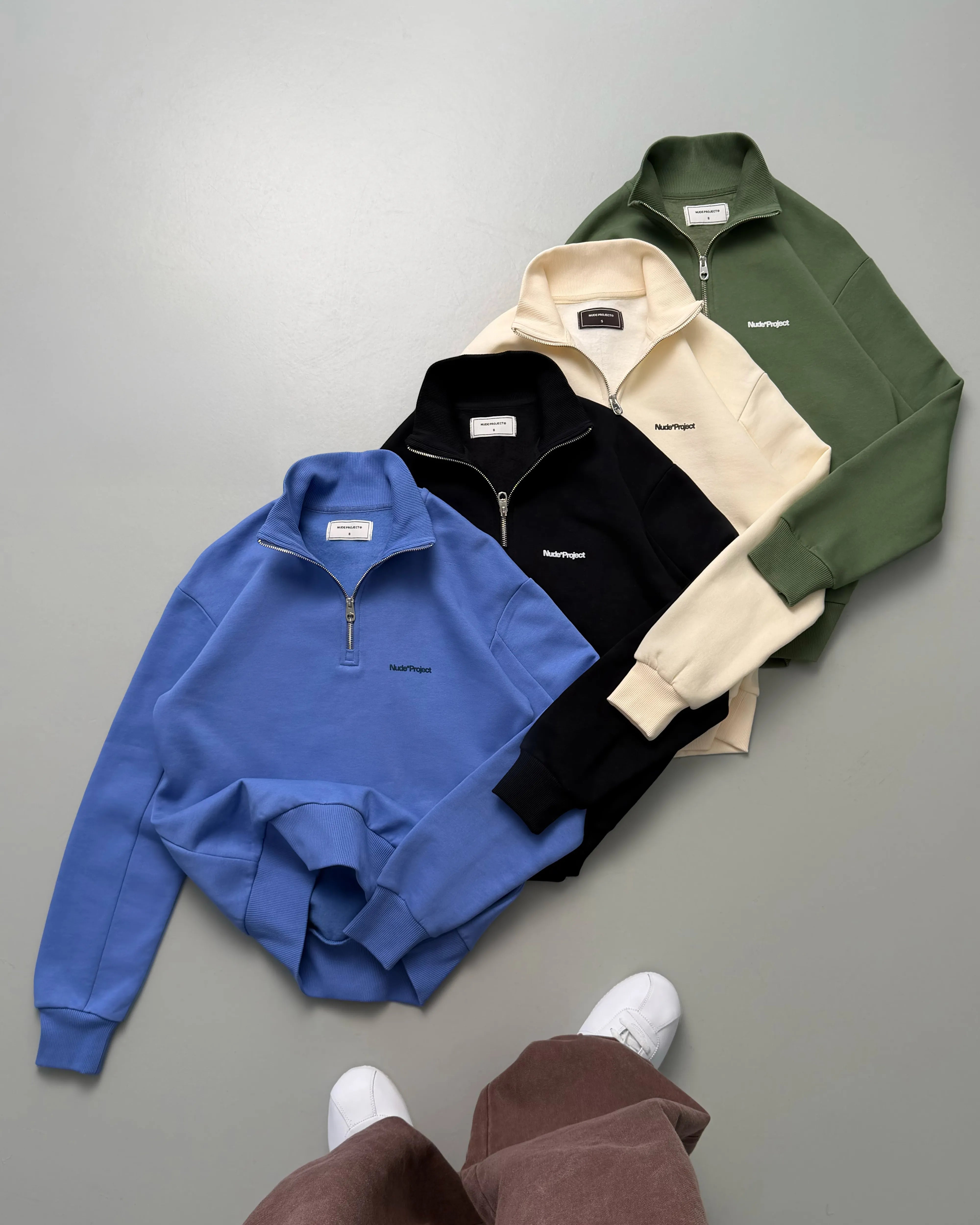 Origins Quarter-Zip Blue