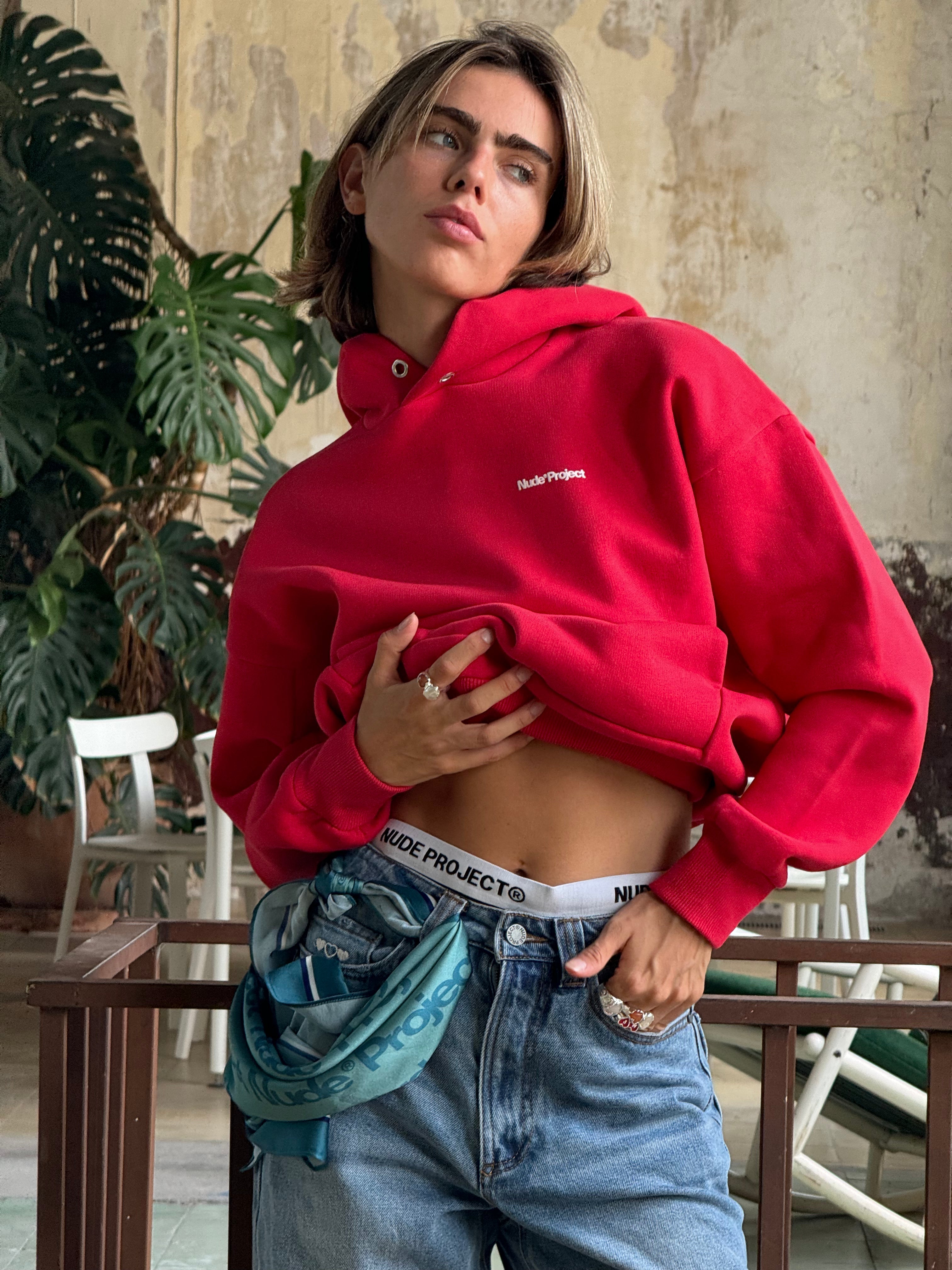 Origins Hoodie Red