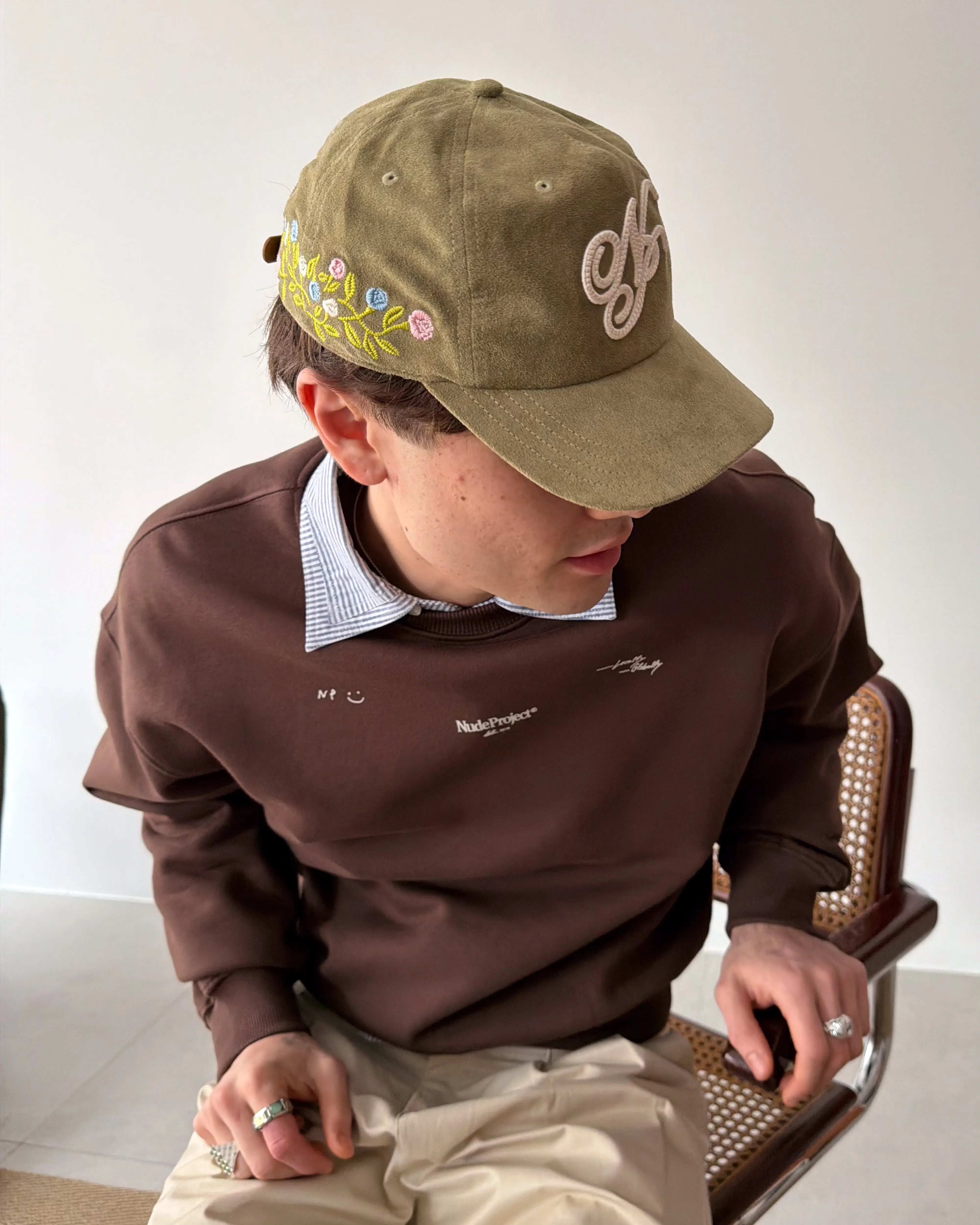 Script Cap Olive