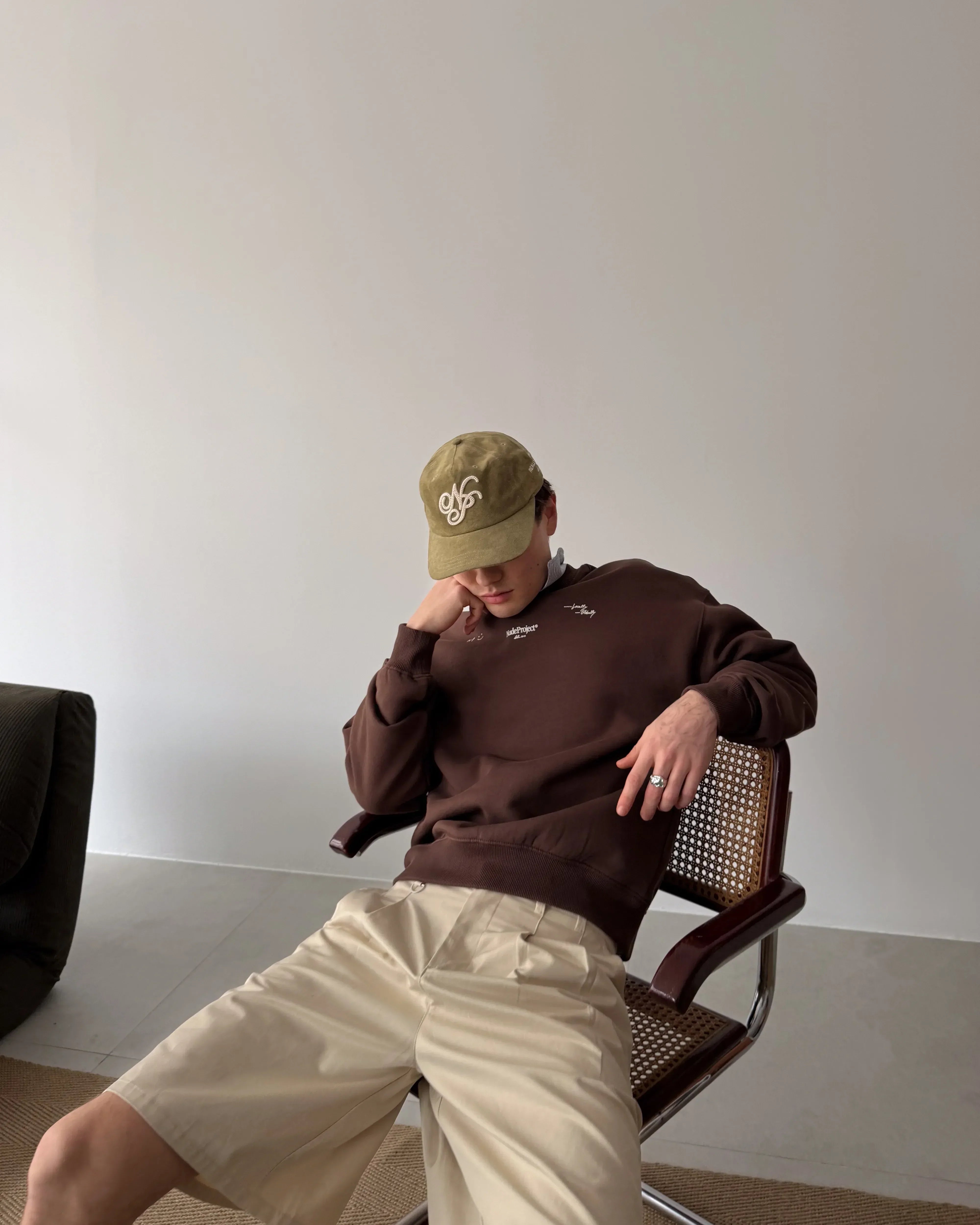 Global Soon Sweatshirt Brown