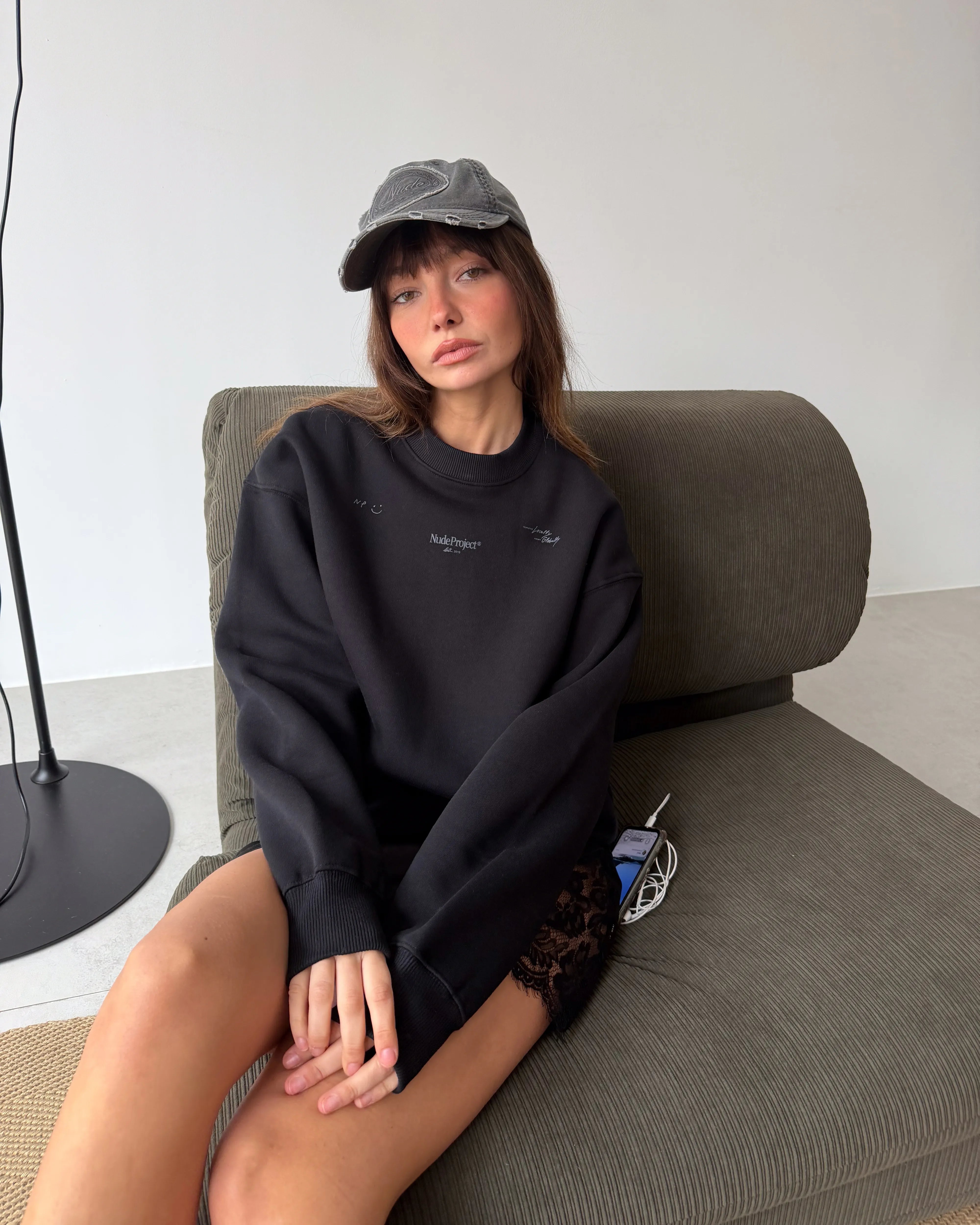 Global Soon Sweatshirt Black