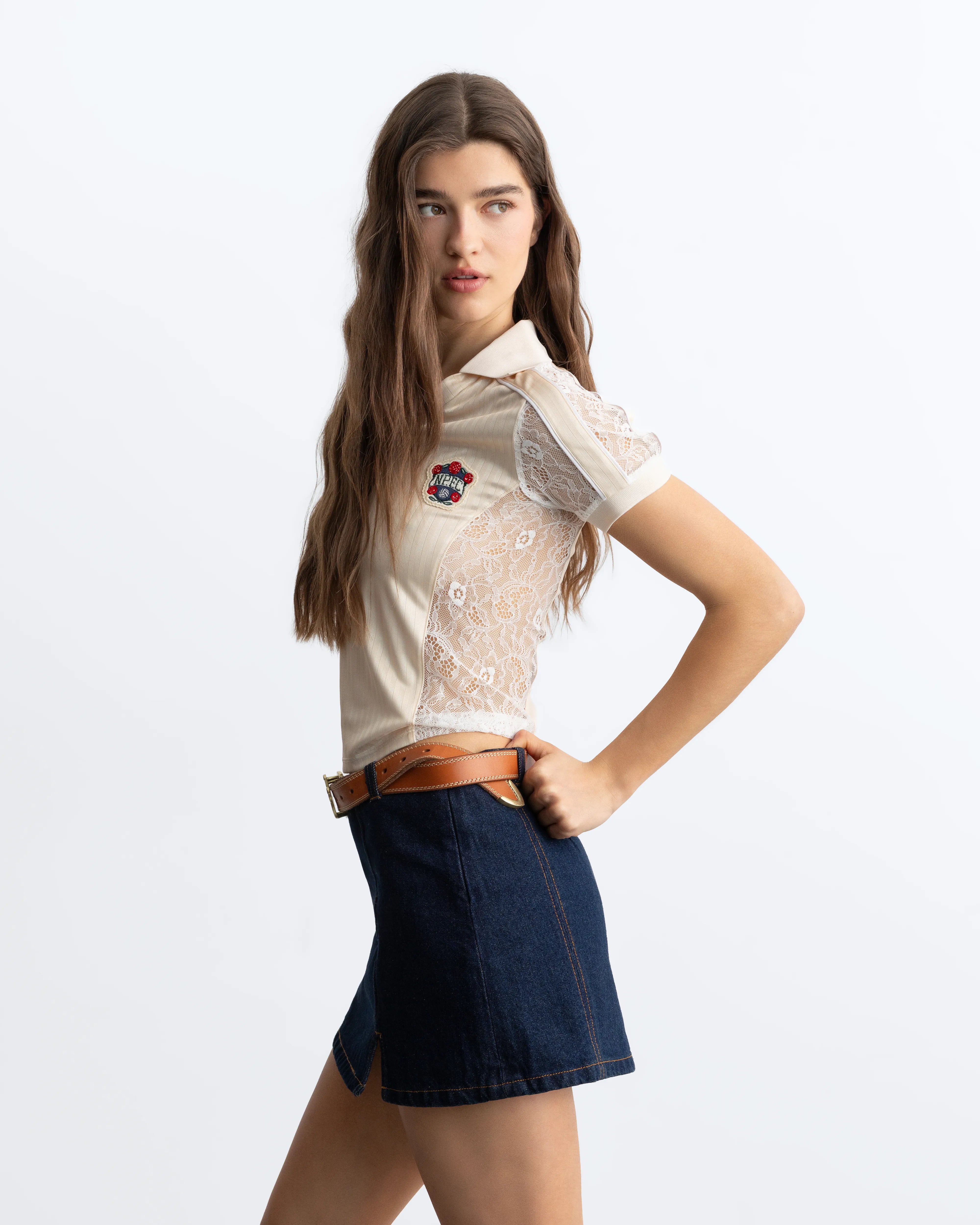 Football Lace Tee