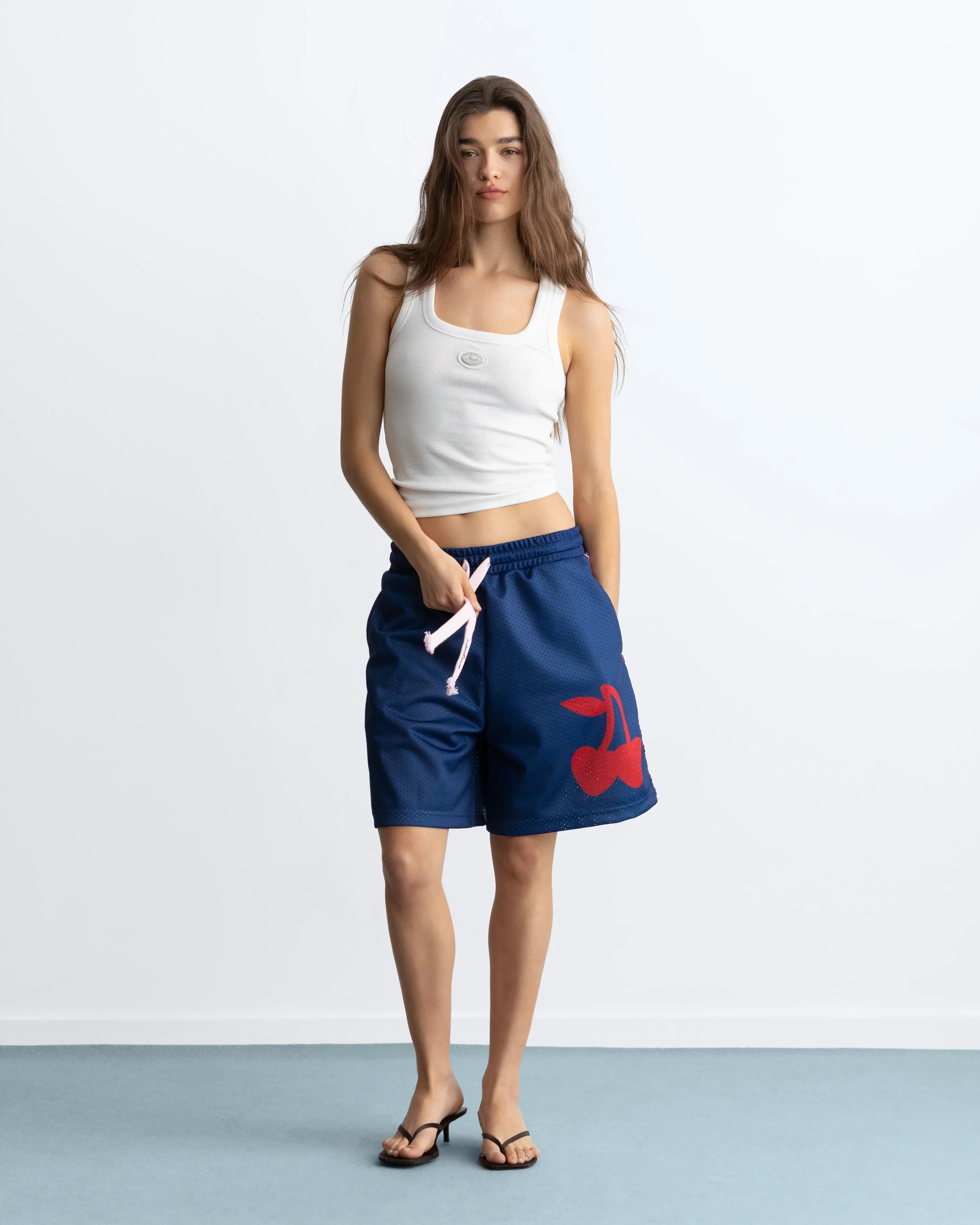 Basic Mesh Short Navy