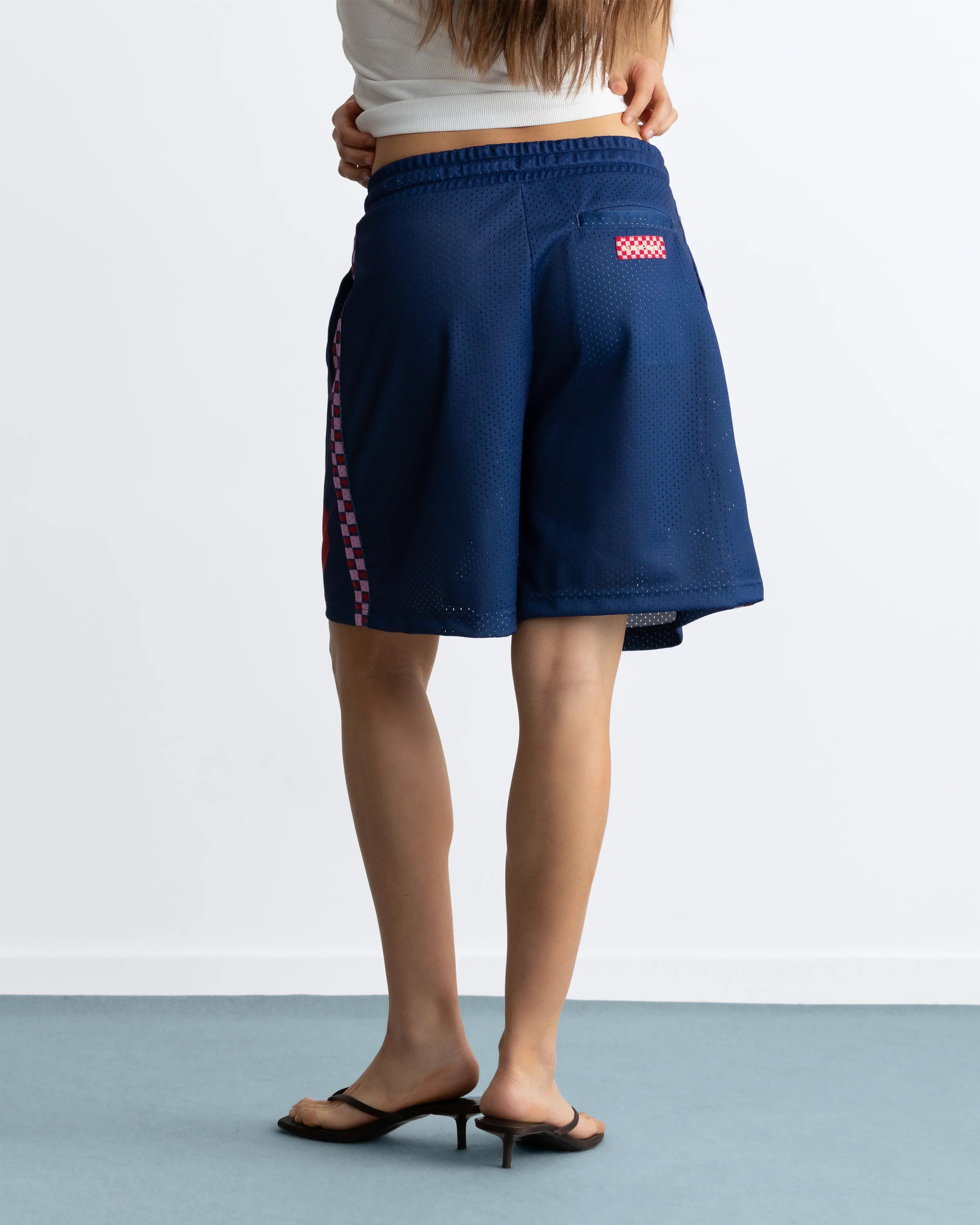 Basic Mesh Short Navy