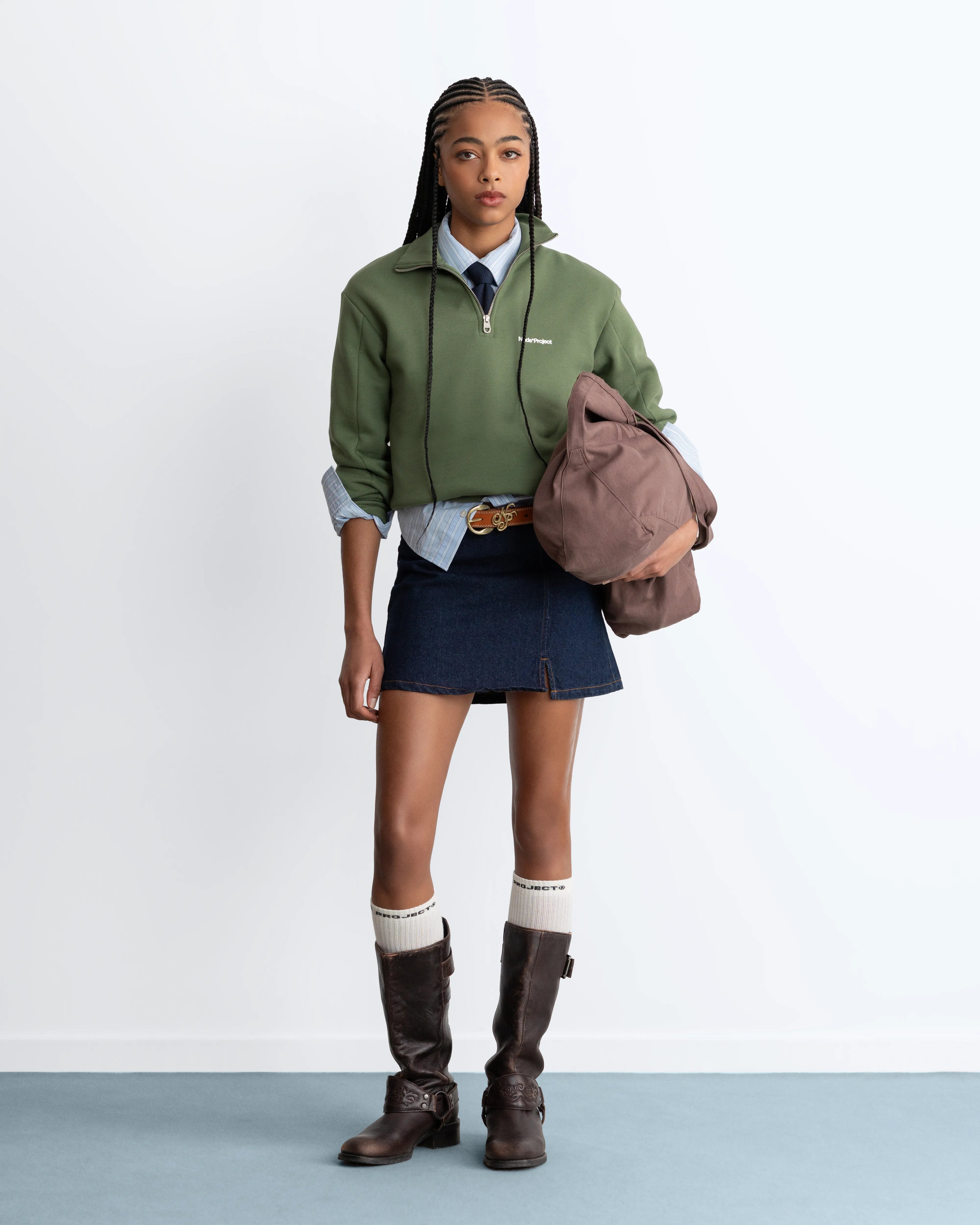 Origins Quarter-Zip Green