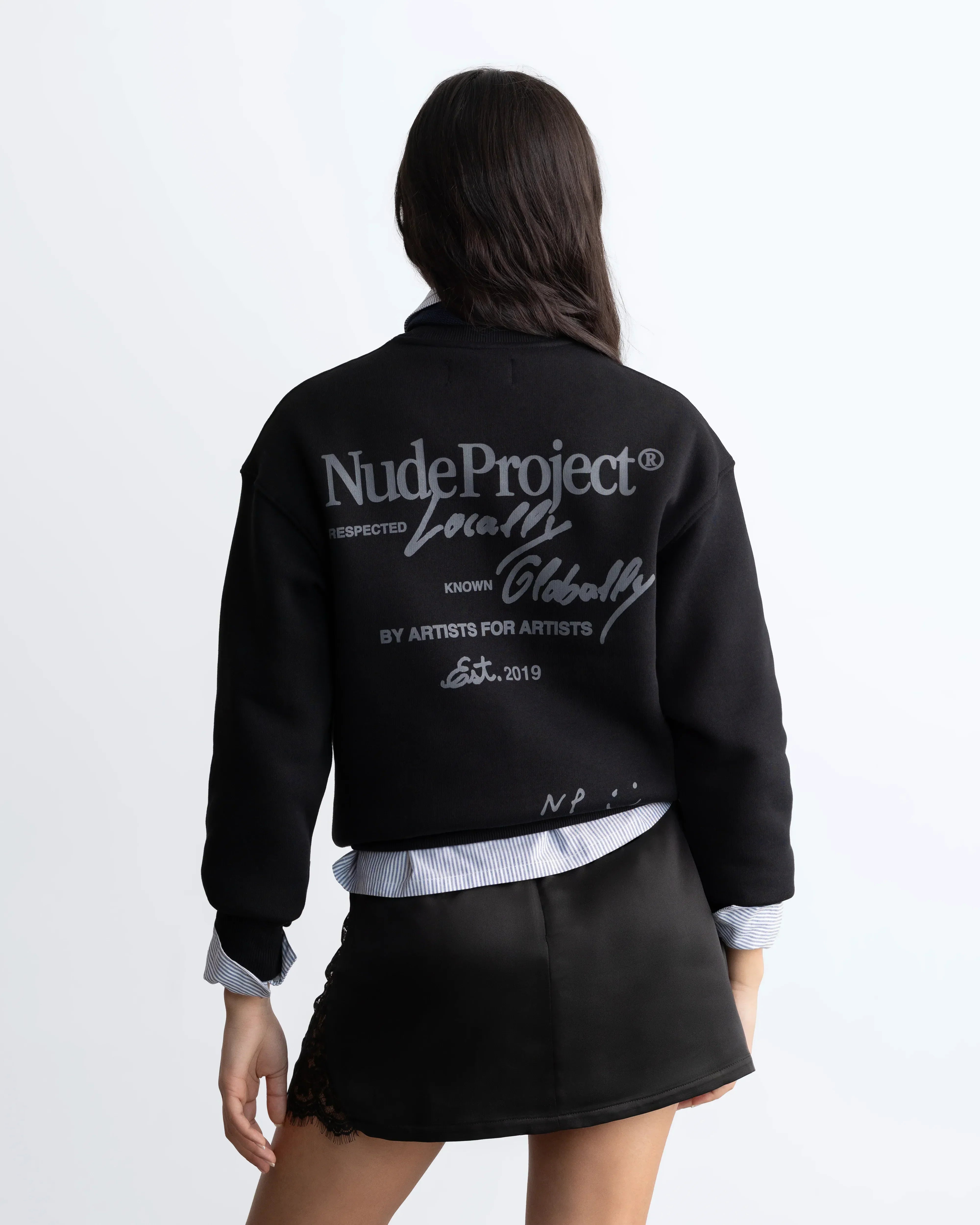 Global Soon Sweatshirt Black