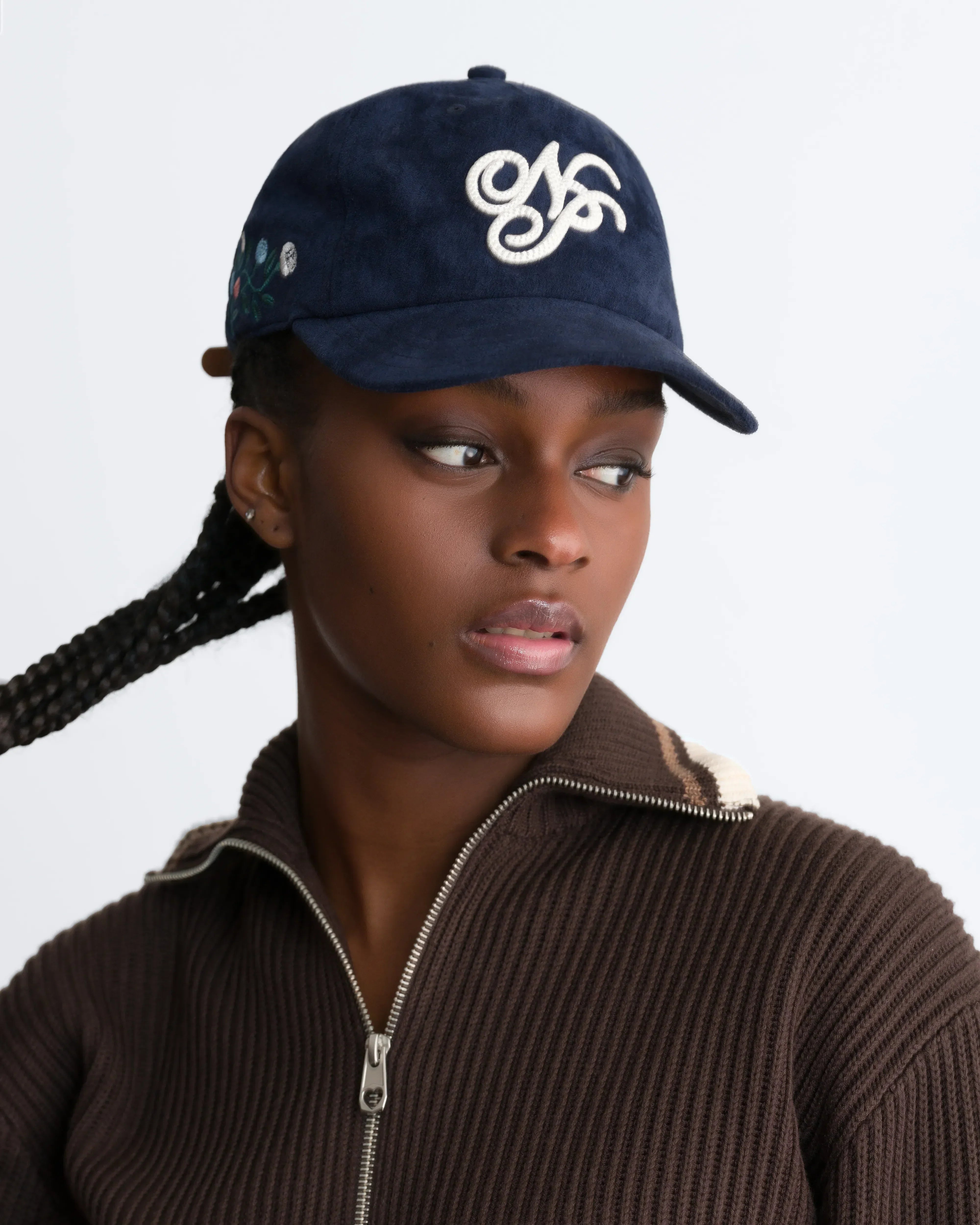 Script Cap Navy