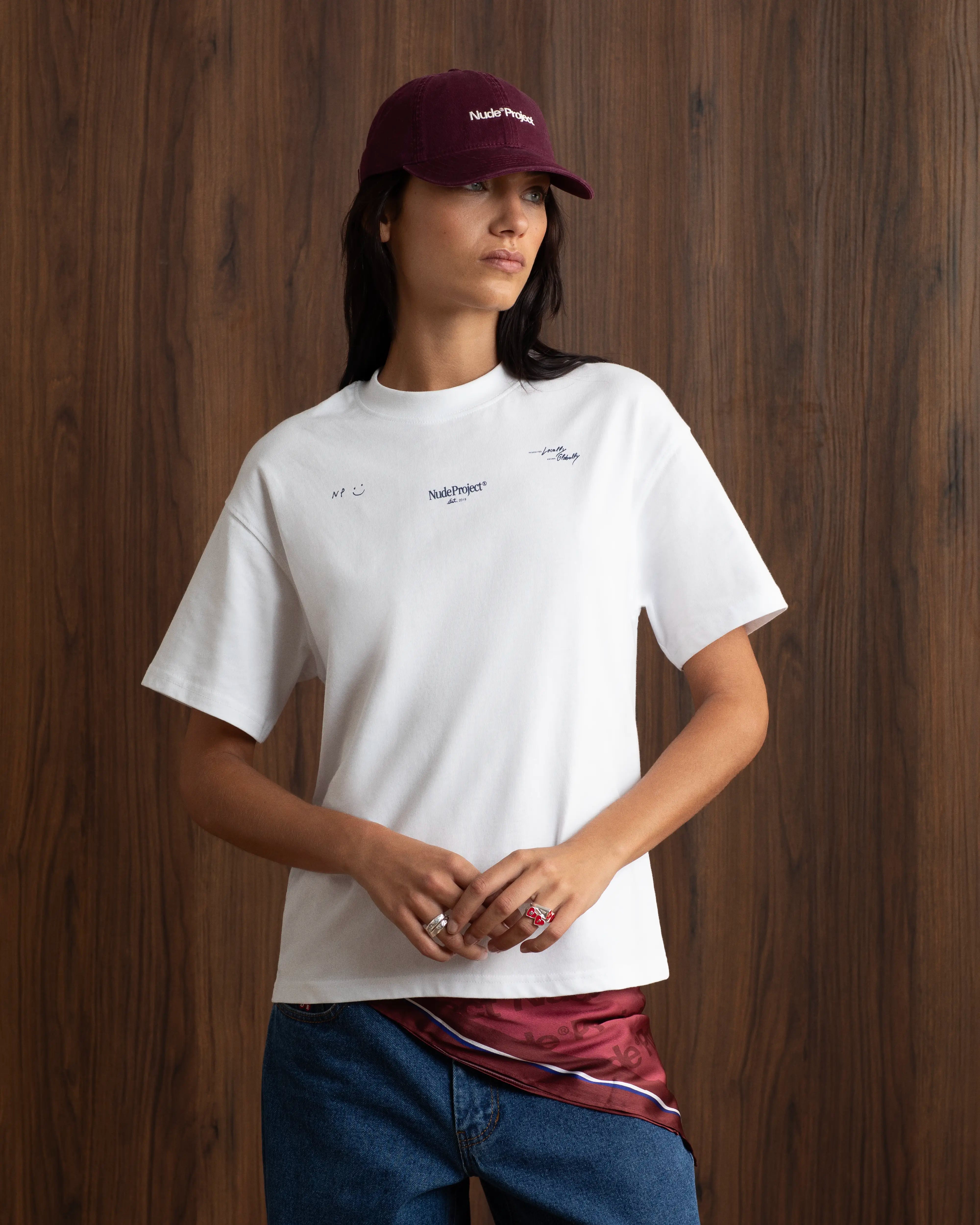 Global Soon Tee White