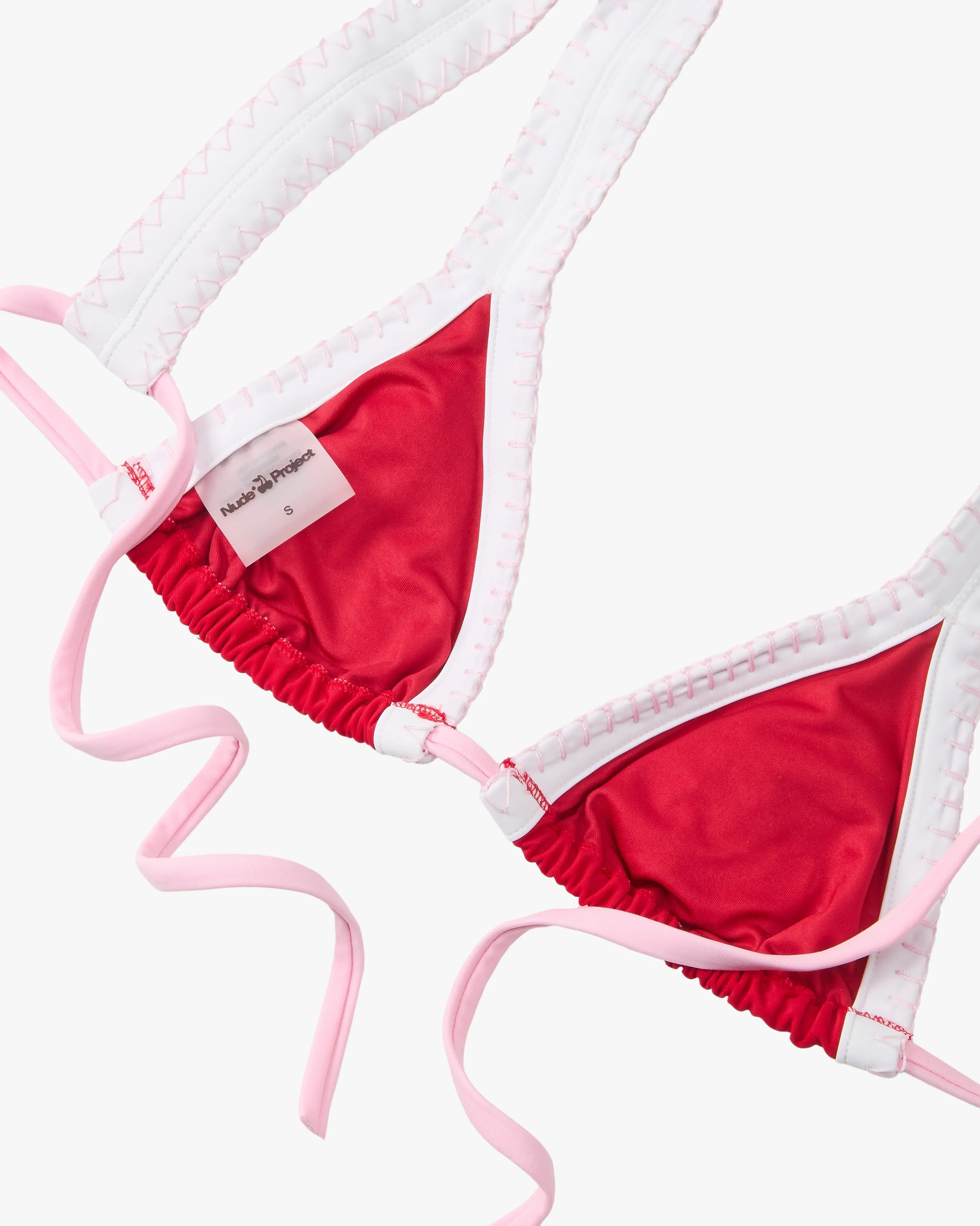 Coralite Bikini Top Red